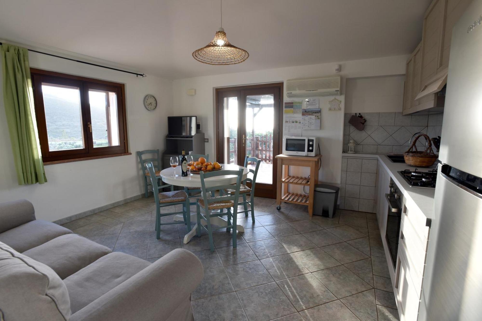 Casa Nel Vigneto Con Vista Mare Leilighet Magomadas Eksteriør bilde